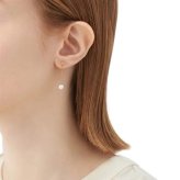 【無料ラッピング】  ヨンドシー 4℃ K18イエローゴールド ピアス アコヤパール ダイヤモンド ブランド 正規品 新品 ギフト プレゼント 人気 おすすめ 誕生日 記念日 クリスマス 送料無料
