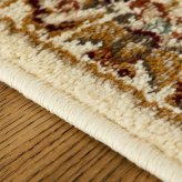 ラグ カーペット 玄関 屋内 屋外 輸 入 ネカル アイボリー 約50×80cm 長方形 民族調 エスニック モダン シンプル オールシーズン 丈夫 50×80cm ルカス ベージュ 新生活
