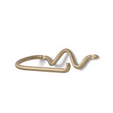 ferm LIVING ファームリビング トイレットペーパー ホルダー Curvature トイレットペーパーホルダー真鍮 おしゃれ タオルハンガー 真鍮製 ウォールハンガー 北欧 雑貨 インテリア ブランド おすすめ うねうね