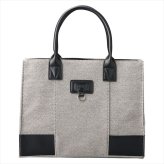 ジュンコ コシノ イコール エルガリー手提げバッグ ブラック JK-HE04  内祝 内祝い お祝 御祝 記念品 出産内祝い プレゼント 快気祝い 粗供養 引出物
