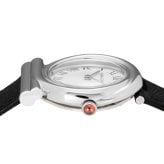 フェラガモ 腕時計 レディース ガンチーニ ツイステッド 1本限り シルバー ブラック レザー 32mm FERRAGAMO GANCINI TWISTED スイス製 サファイアガラス プレゼント ギフト 成人 卒業 入学