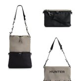 ハンター ショルダーバッグ トートバッグ HUNTER トラベル マルチファンクション サコッシュ 軽量 撥水 旅行 2WAY UBX7124NRS