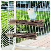 天然木 バードパーチ 止まり木 小鳥用 ケージ固定 インコ 止まり台 天然木ステップ 文鳥 セキセイインコ コザクラインコ オカメインコ