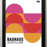 日本製 バウハウス BAUHAUS A3 サイズ ポスター アート おしゃれ 絵画 インテリア 北欧 イラスト マット紙 艶消し アートパネル 額 フレーム デザイン 壁掛け ギフト 新築祝い ディスプレイ  速達 送料無料