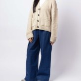 バブアー Barbour FAYE KNITTED CARDIGAN フェイ ニット カーディガン LKN1681 Vネック アウター レディース トップス
