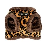 PUPPIA パピア ハーネス 秋冬 フリース ワイルドハーネス プレゼント ギフト 誕生日 S M L XL 小型犬 中型犬 チワワ トイプードル 柴犬 散歩 暖かい 防寒 ベスト型 着せやすい