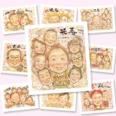 米寿のプレゼントに、言葉だけでは伝えきれない想いを、似顔絵に込めて。修正無料・下書き確認付き。安心してご注文いただけます。 似顔絵 米寿祝い ギフト 名入れ 手描き 贈り物 プレゼント 米寿 傘寿 長寿 記念 大人数 祖父母 おばあちゃん おじいちゃん 名入れ 下書き確認 修正無料 サプライズ そっくり 実績多数 かわいい 米寿祝い 長寿祝い 88歳 一生もの クリスマス カラフル お祝いの品