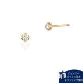 【無料ラッピング】  ヨンドシー 4℃ ピアス K18 イエローゴールド ピアス ダイヤモンド レディース ブランド 正規品 新品 ギフト プレゼント 人気 おすすめ 誕生日 記念日 クリスマス 送料無料