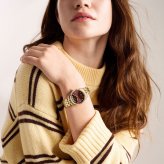 フォッシル FOSSIL 腕時計 レディース SCARLETTE デイデイト アナログ ゴールドトーン ステンレススチールウォッチ ES5514【2026 新作】