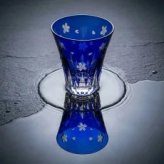  【全2色より選べる】 ギフト桐箱入り 切子グラス 富士桜 青 赤 コップ ギフト プレゼント インバウンド 富士山