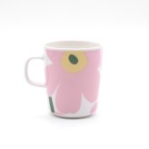 マリメッコ ウニッコ マグカップ 250ml ホワイト/ピンク/ライトイエロー/グリーン marimekko UNIKKO マグ 食器 ギフト 耐熱 電子レンジ対応 結婚祝い プレゼント 贈り物