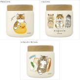 もふさんど モフサンド mofusand ステンレス スープポット 300ml 送料無料 53-2153 53-2154 53-2155 スープジャー アヒルにゃん ハムにゃん シフォンケーキにゃん お弁当 保温 保冷 木目蓋 真空二重構造 コンパクト かわいい ランチ 通勤 通学 アヒルにゃん