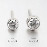 プラチナ レディース ピアス 白金 片耳のみの購入可 ダイヤ 0.2ct 一粒 Pt900 シンプル 大人 女性 上品 清楚 スタッドピアス RME-P12376A ギフト