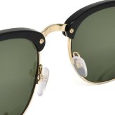 トムフォード TOM FORD サングラス アジアンフィット FT0248 05N 53 UVカット メンズ レディース ユニセックス ブラック+ゴールド+グリーン