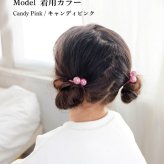ヘアゴム 通販 キッズ 女の子 ヘアアクセサリー 子ども用髪飾り ツインテール キャンディビーズ カラフルポップ かわいい 幼稚園保育園 小学生ジュニア 通園通学用 プチギフト 誕生日プレゼント おそろいコーデ 髪留めセット