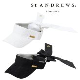セント アンドリュース ゴルフ レディース レースリボンバイザー St ANDREWS 042-6187506 お誕生日祝い お祝い 記念品 お父さん 父の日 彼氏 男性 30代 40代 50代 60代 母の日 お母さん 還暦祝い 敬老の日 彼女 人気プレゼント プレゼント