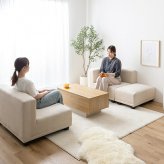 ソファ 座椅子 ー 2人掛け コーデュロイ オットマン 2P セット カウチ コーナー コの字 フロア ロー 低め I字 L字 ふたりがけ 小さめ リビング ダイニング 一人暮らし