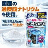 3個セット 非塩素系 洗濯槽クリーナー プロ仕様 750g 無香料 強力発泡 酵素系 黒カビ カビ胞子除去率99.9％ 除菌 消臭 生乾き臭 生乾き 入れるだけ ワカメ 溶かす