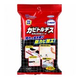 60枚入 カビトルデス 洗浄＆防カビシート ウェットタイプ 大判厚手 防カビ剤 消臭 除菌 カビ防止 お風呂掃除 浴室 掃除シート 拭き掃除 汚れ落とし