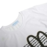 1989スタンダード 1989 STANDARD Tシャツ SWSSTD-0034-WHITE レディース ホワイト BW FLOWER Slim fit Tシャツ Women's Slim Fit Short-Sleeved