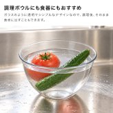 suiro スイロ レンジ対応 深型 ボウル 大 20cm 2.45L[ボウル 耐熱ボウル プラスチック 電子レンジ 調理ボウル 食洗機 日本製 ボール キッチン用品 レンジ 軽量 下ごしらえ 調理用品 耐熱ボール 電子レンジ対応 調理器具 透明 レンジ調理]
