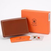 ベリーズヨーク　BELLIES YORK　カードケース　名刺入れ　BYTM1881BR　ブラウン　茶色　ベジタブルタンニン　イタリアンレザー　牛革　”エイジングを楽しむ革小物”