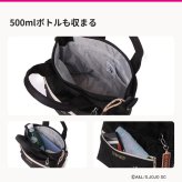 outdoor products ジョジョの奇妙な冒険 イギーモチーフ2WAYショルダー ショルダーバッグ 斜め掛け レディース メンズ ギフト プレゼント ブラック jo02 ODJO02