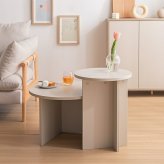 韓国 テーブル センターテーブル ラウンド 丸型 円形 ラウンド型 コンパクト ラウンドテーブル 幅55cm 円卓 カフェテーブル 丸テーブル 机 休憩 来客 食事 作業台 円卓テーブル キッズテーブル 子供部屋 リビング 優しく落ち着いた色合いと 家具 新生活