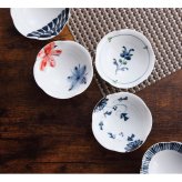 古染絵変り なぶり小付揃 [26-7565-012] ２０６０２ プレミアムギフト 贈り物 お祝い 磁器（波佐見焼） 日本製 内祝い 出産内祝い 結婚内祝い 快気祝い 新築祝い お返し 贈り物 プレゼント ギフト
