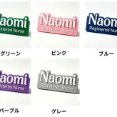 【名入れ】【オリジナル デザイン アクセサリー ネーム ブローチ】オーダーメイド ブローチ