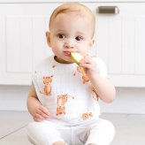 スタイ ビブ 3枚セット 出産祝い aden+anais エイデンアンドアネイ サファリベイブス よだれかけ スナップビブ コットン100% ダブルガーゼ3層 大きめ 洗える 離乳食 お食事エプロン ベビー 新生児 内祝い 出産内祝い 男の子 女の子 ギフト 双子 2人目 きょうだい プレゼント