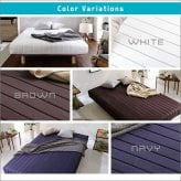 ベッド 寝具 新発想で搬入も組立カンタン ほどよい弾力 脚付きロールマットレス ボンネルコイルスプリング Unite -Raide- -ユニテ・ライド- セミダブルサイズ