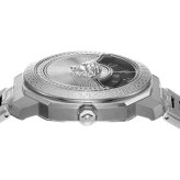 ヴェルサーチェ 腕時計 メンズ レディース ブラック シルバー 38mm VERSACE DYLOS ディロス スイス製 ユニセックス メンズ腕時計 高級 ブランド おしゃれ プレゼント ギフト 成人 卒業 入学