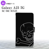 Galaxy A23 GalaxyA23 手帳型スマホケース カバー ドクロ 2022年 10月発売 nk-004s-a23-dr516
