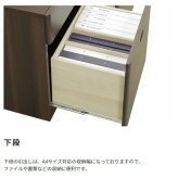 国産 3列サイドボード W1600 D400 H650 家具 書庫 収納家具 木製家具 オフィス家具 書斎 社長室 役員室 大川家具 日本製 無垢材 化粧板 鍵付き 仕切り板付き 3列 ダブルサスペンションレール 幅 160cm 奥行 新生活