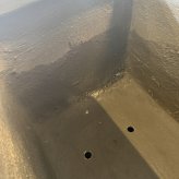 植木鉢 おしゃれ 大型 長方形 横長 四角 角型 スクエア 幅100cm KONTON コントン ラムダ プランター L M Sサイズ 鉢カバー ファイバーセメント 寒冷地対応 屋外 室内 兼用 高級 北欧 モダン 観葉植物用 ハーブ 特大 ベランダ 玄関 深型 白 黒 グレー