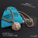 ステンレス ロケットネックレス HIPHOP 喜平チェーンネックレス ロケットペンダント 写真 記念 思い出 50cm 60cm ピンク 聖ベネディクト 6面カット メンズ 男性 金属アレルギー対応