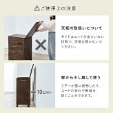 収納できるドレッサー 3WAY 幅62.5cm 奥行き42.5cm 高さ79cm コンセント付き 伸縮 チェスト 鏡台 ミラー 鏡 センターテーブル 作業台 メイクスペース コスメテーブル 化粧台 小物収納 スリム コンパクト シンプル