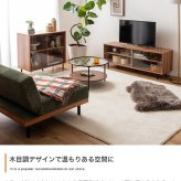 テレビ台 テレビボード ガラス ローボード 木製 テレビラック スリム 収納 TV台 省スペース ガラス扉 壁寄せ 一人暮らし 収納棚 Laura ラウラ 収納付き 幅120 可動棚 2段 ロータイプ コード穴 32型 32インチ 40型 40インチ