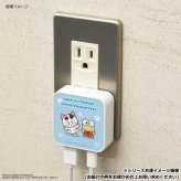 USB ACアダプタ タマ＆フレンズ サンリオ バッドばつ丸 急速充電器 2ポート USB Type-C コンセント スマホ 充電器 キャラクター グッズ サンリオ正規ライセンス品