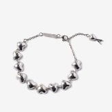 アミ パリス AMI PARIS METAL HEARTS BRACELET メタル ハート ブレスレット UJW983.362 レディース アクセサリー シルバー