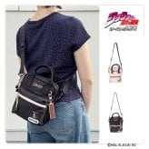 outdoor products ジョジョの奇妙な冒険 イギーモチーフミニショルダー ショルダーバッグ 斜め掛け レディース メンズ ギフト プレゼント ブラック jo01 ODJO01