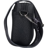 ウィローベイ ショルダーバッグ レディース ブランド WILLOWBAY ラージクロスボディバッグウィズロープ クロスボディ BLACK DENIM