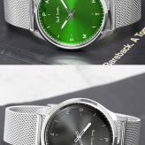 ポールスミス Paul Smith 腕時計 メンズ 41mm ステンレス クラシック ブランド 人気 ウォッチ ギフト プレゼント テンポ TEMPO グリーン グレー シルバー