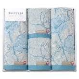 Taoyaka ポピー フェイスタオル2P&ウォッシュタオル2P  ／タオル 日用品・ヘルスケア 敬老の日 プレゼント ギフト お彼岸 お供え 秋 2026 送料無料 ギフト プレゼント プチギフト 内祝い 快気祝い 出産祝い 結婚祝い 引出物 新築祝い お返し