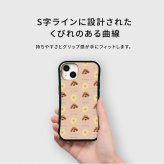 ☆画面保護ガラスフィルム 無料プレゼント☆オーダーメイド スマホケース ペット オリジナル スマホ グリップケース 耐衝撃 iphone アイフォン【うちの子シリーズ 衝撃吸収 グリップ iphoneケース フラワーリピートデザイン】 iPhone14 iPhone13 iPhone12 iPhone11 他
