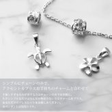 ブレスレット チェーンのみ カットあずきチェーン アズキ 小豆 14Kホワイトゴールド 太さ約1.4mm 長さ 15cm～20cm 0.5cm刻みで選べる 14金 14K ハワイアンジュエリー ミリオンベル メンズ レディース 誕生日 プレゼント ハロウィン 【品番：CH1020-W-B】