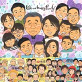 記念日のプレゼントに、似顔絵を見るたびその日の気持ちがよみがえります。修正無料・下書き確認付き。安心してご注文いただけます。 似顔絵 そっくり ギフト プレゼント 贈り物 名入れ 手描き 記念日 家族 誕生日 長寿 大人数 世代 家族全員 兄弟 親族 名入れ 修正無料 下書き確認 そっくり 喜ばれる 実績多数 一生もの 記念撮影代わり 集合 一生もの 大人数 大家族 感謝 お祝いの品 喜寿祝い