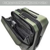 【PROTECA】 01342 ポケットライナー2 スーツケース 62L 日本製 キャスターストッパー付き TSAロック 3～5泊 旅行 出張 ユニセックス プレゼント ガンメタリック