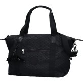 キプリング ボストンバッグ レディース ブランド Kipling アート 2WAY K21091-K59 Signature Emb 黒
